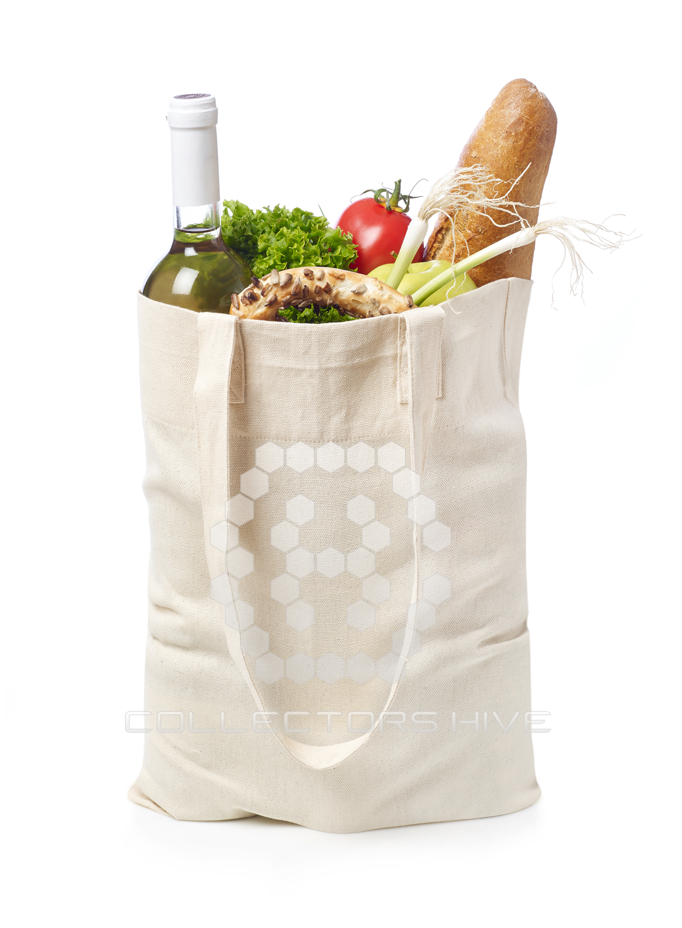 Reusable eco friendly grocery bag