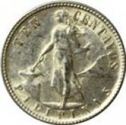 10 Centavos The Philippines Under U.s. Sovereignty (1898–1935)