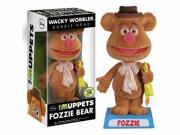 Muppets Wacky Wobbler - Fozzie Flocked Sdcc 2013 Exclusive