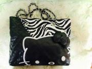 Hello Kitty Loungefly Zebra Tote Bag