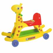Rocking Or Rolling Giraffe (yellow)