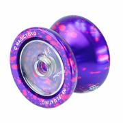 Purple N9 Floating Cloud Aluminum Professional Yoyo