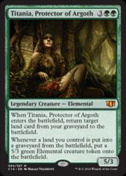 Titania, Protector Of Argoth (Commander 2014) - Magic: The Gathering