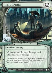 The Cleaners (weyland Consortium) - Android Netrunner