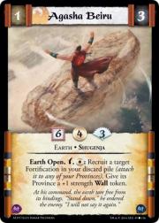 Agasha Beiru (a Line In The Sand) - Legend Of The Five Rings