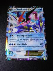Ash Greninja Ex Pokemon Promo Card