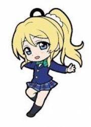 Love Live! School Idol Project - Ayase Eli - Rubber Strap - Niitengomu - Toy's Works