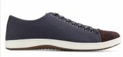 Uniqtee Contrast Cap-toe Lace Up Sneakers