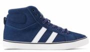 24:01 Suede Leather High Top Sneakers