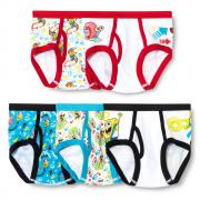 Nickelodeon Little Boys' SpongeBob 5 Pack Brief, Multi, 4