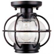 Maxim Lighting 30508CDOI Portsmouth Flush Outdoor Close