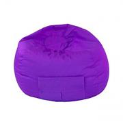 Gold Medal 31008484922 Small Denim Bean Bag with Pocket for Children, Pink