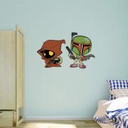 Fathead Boba Fett and Jawa Pop Real Big Wall Decor