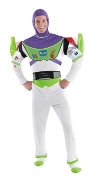 Disguise Toy Story Men's Buzz Lightyear Deluxe Adult,Multi,XL (42-46) Costume