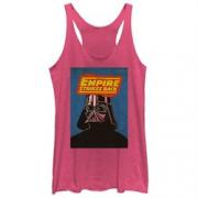 Star Wars Empire Strikes Back Darth Vader Womens Graphic Racerback Tank