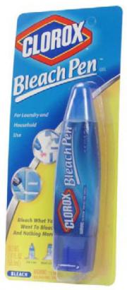 Clorox 04690 No-Splash Dual-Tip Bleach Pen (Case of 12)
