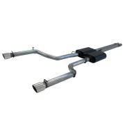 Flowmaster 817498 Cat-back System 409S - Dual Rear Exit - American Thunder - Moderate/Aggressive