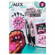 Sketch It Nail Pens 2 Pack - Glow