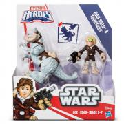 Playskool Heroes Star Wars Galactic Heroes Tauntaun and Han Solo