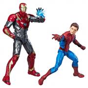 Marvel Legends Spider-man Homecoming Ironman Mark 47 2-pack Figure Set In-stock