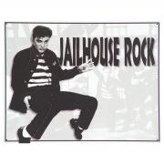 Tin Sign Elvis Presley Jailhouse Rock Retro Large Metal Wall Plaque Sign