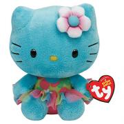 Ty Beanie Babies Hello Kitty Turquoise Plush