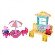 Zoofy International Peppa Ice Cream Shop Construction Set