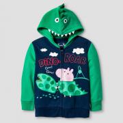 Peppa Pig Toddler Boys' George Dino Roar Hoodie