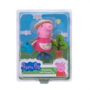 Peppa Pig Gardening With Granny Pig Figures Cake Toppers