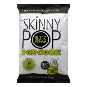 SkinnyPop Skinny Pop Popcorn Black Pepper 4.4 OZ (Pack of 24)