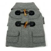 Pet Life Military Static Rivited Fashion Collared Wool Pet Coat