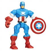 Marvel Super Hero Mashers Captain America Figure 6 inches