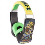 SAKAR Teenage Mutant Ninja Turtles Kid-Friendly Headphones (30365)