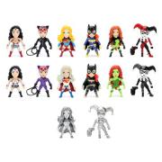 DC Comics Girls 2 1/2-Inch Metals Mini-Figures Wave 1 Case