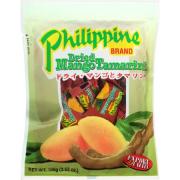 Philippine Brand Dried Mango Tamarind, 3.53 oz