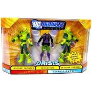 Mattel DC Universe Infinite Heroes 3 Pack Gotham ~ Lexcorp Trooper / Lex Luthor / Lexcorp Trooper