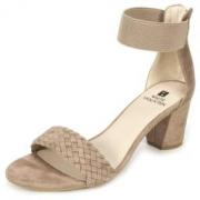 Womens White Mountain Eryn Strappy Sandals 7.5 M, Desert Suedette