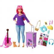 Barbie Travel Daisy Doll & Accessories Set