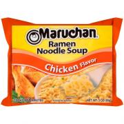 MaruchanÂ® Chicken Flavor Ramen Noodle Soup 3 oz. Bag