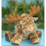 Wishpets 82049 8 in. Floppy Moose Minky Supersoft Plush Toy - Pack Of 24