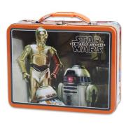 Star Wars Large Embossed Tin Lunch Box - Droids