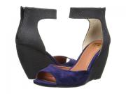 BC Footwear Women's Deep Down Dress Pump,Navy/Black Exotic,7 M US