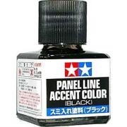 tamiya 87131 panel line accent color black for plastic model kit