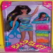 Bead Blast Barbie Styling Head