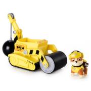 Paw Patrol ? Rubble?s Steam Roller Construction Vehicle with Rubble Figure