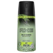 AXE Light Scents Wild Bamboo Deodorant Body Spray for Men 4 oz