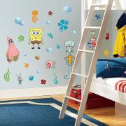 Spongebob Squarepants Peel and Stick Wall Decal