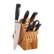 ZWILLING - Henckels Four Star 7-pc Knife Block Set - Brown