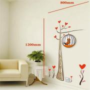 Wall Sticker Lamp Love Bird Lamp