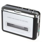 USB Cassette to MP3 Converter Capture Tape to PC Super Cassetter to MP3 Player